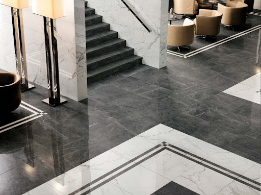 лестницы из керамогранита ламинам